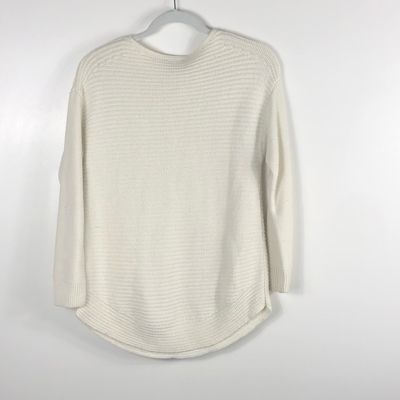 COPY - Talbots | Lambswool Mixed Knit Boatneck Sweater~Mp - Picture 4 of 8